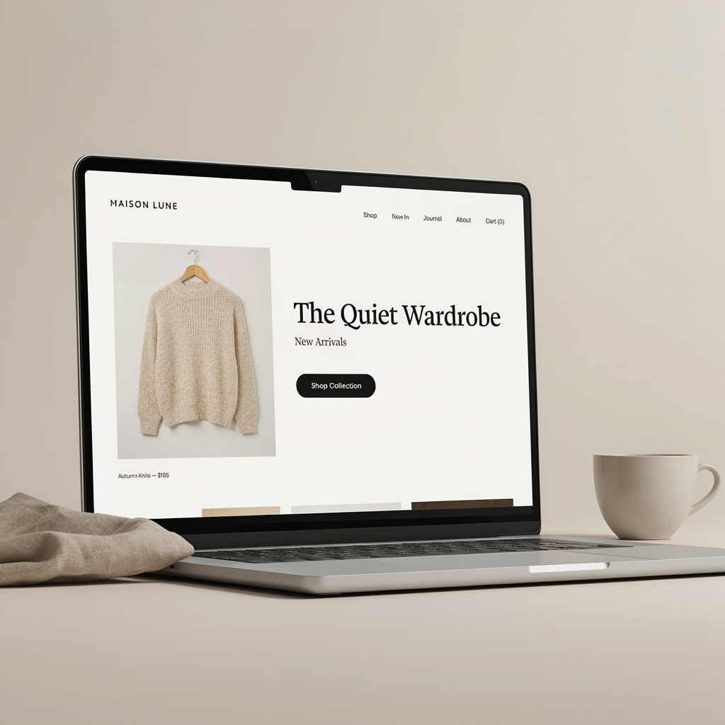 Clean & Modern eCommerce Platform