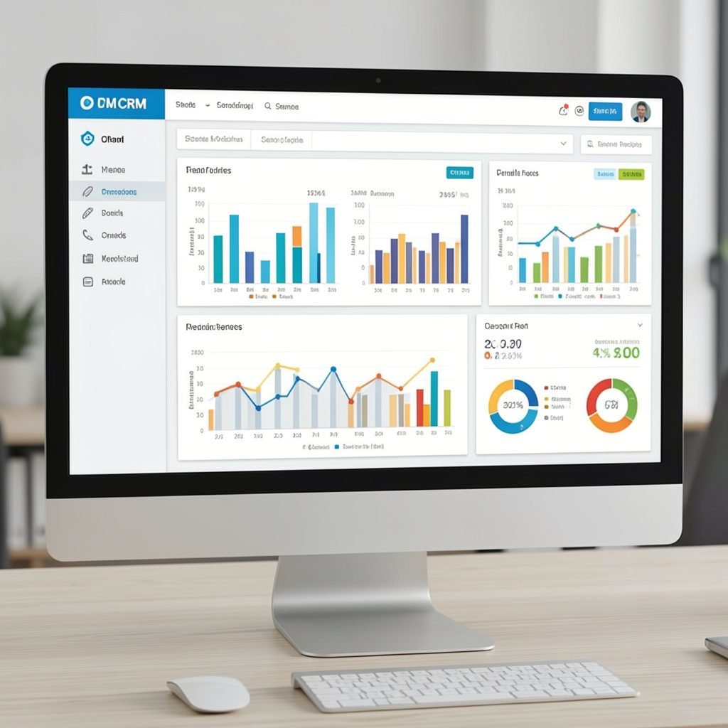 Professional CRM System & Analytics Dashboard
